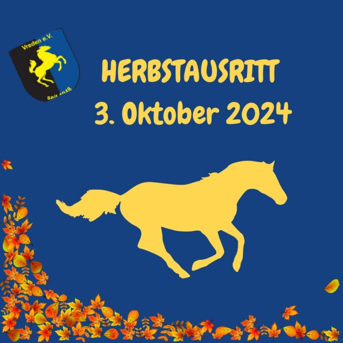Herbstausritt 2024
